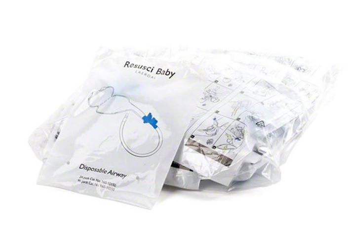 Laerdal Resusci Baby QCPR & Resusci Baby First Aid Disposable Airways ...