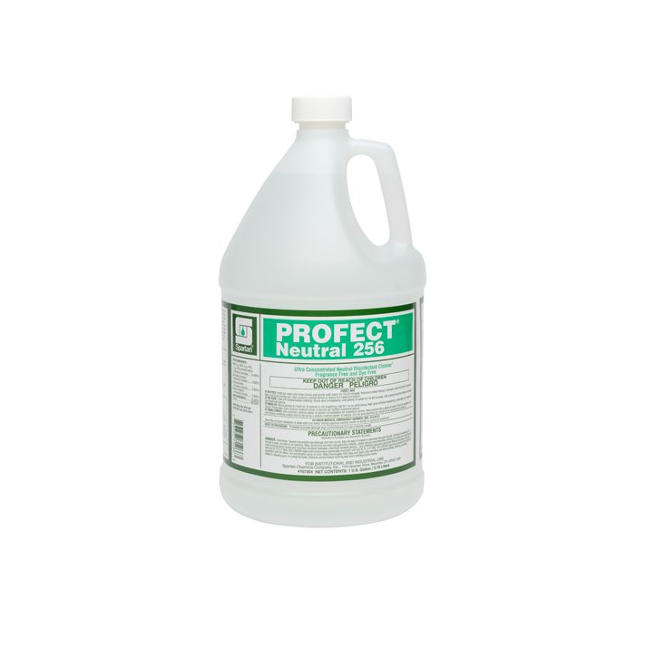 Profect Neutral 256 Fragrance Free Disinfectant Clean 4GLL/C