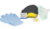 Laerdal Pocket Mask w/Gloves in Black Soft Pack Part #: 82004133