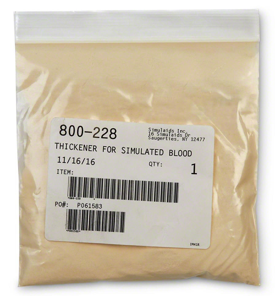 Simulaids Blood Thickening Agent for Simulated Blood Powder