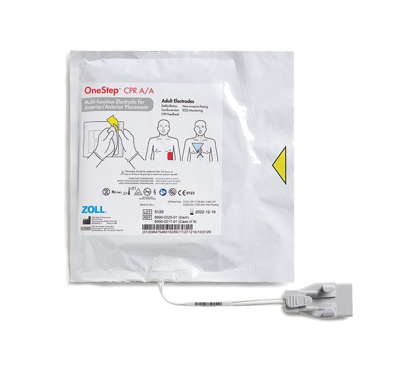 OneStep CPR AA Electrode for ZOLL M, R, & X Series Defibrillators