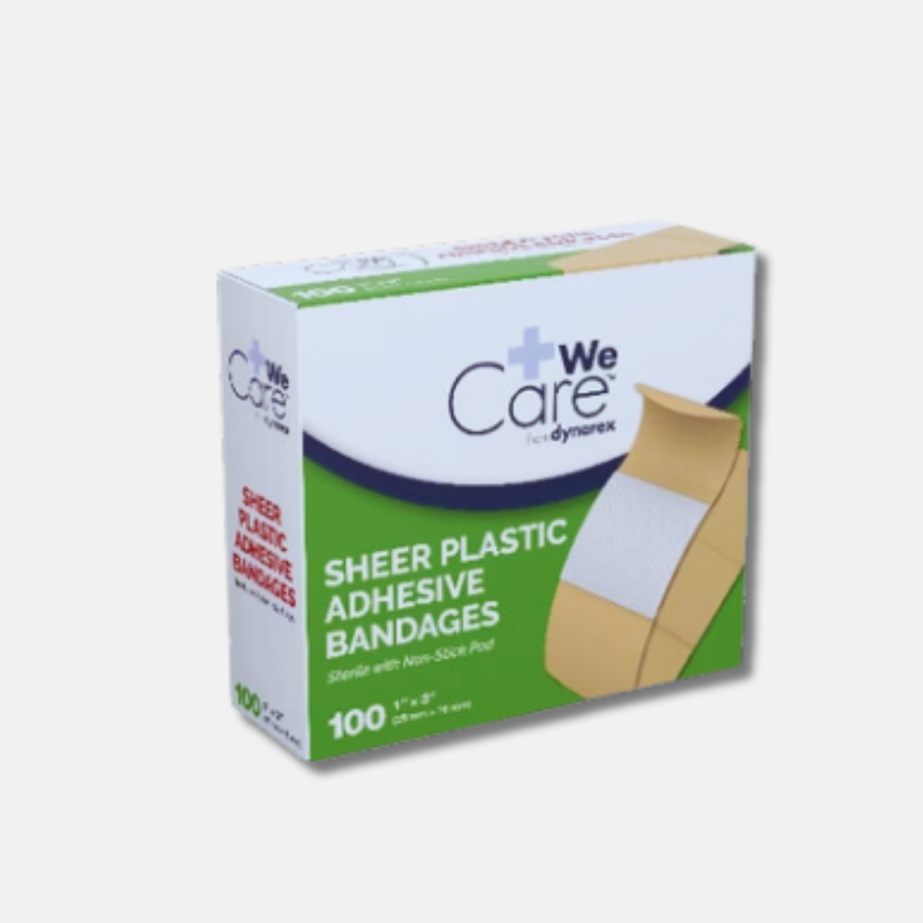 Sheer Bandage 1"x3" (100/BX, 24BX/CA)