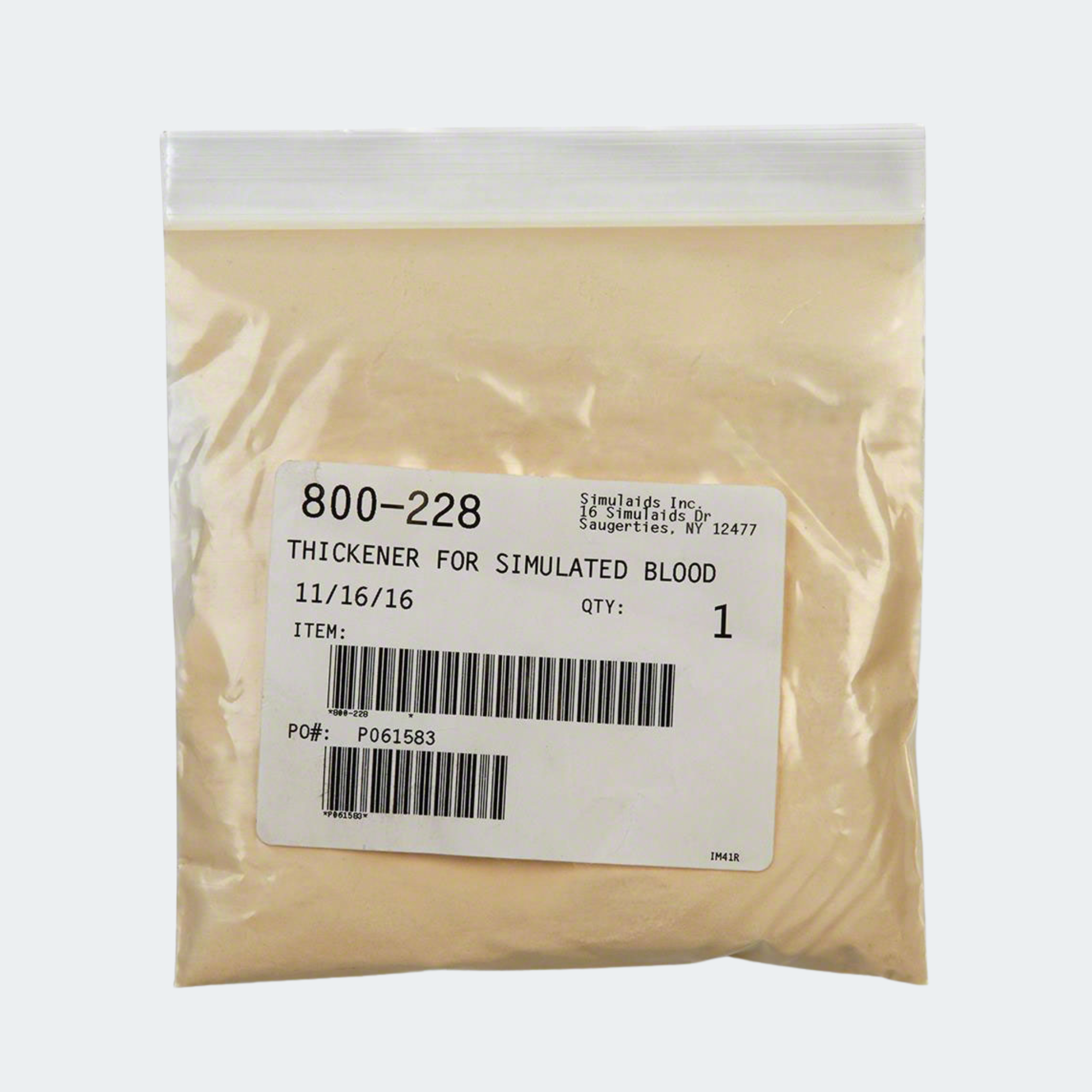 Simulaids Blood Thickening Agent for Simulated Blood Powder