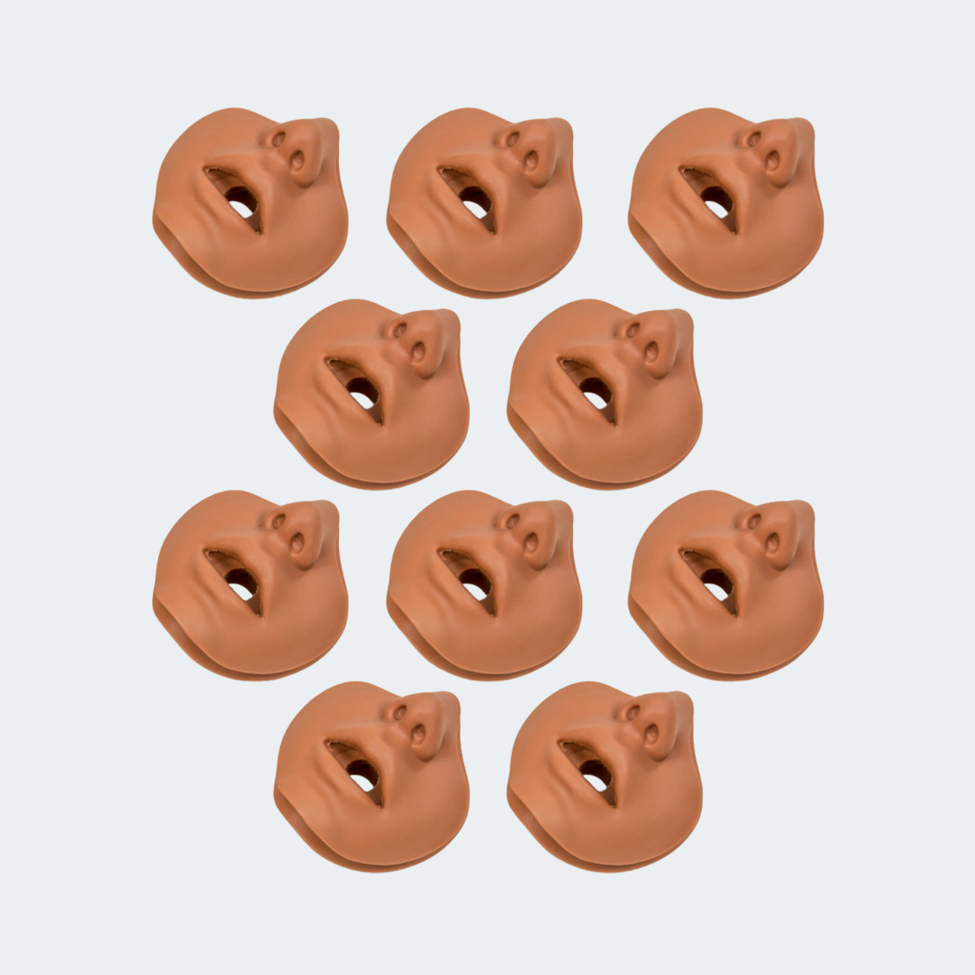Simulaids Brad Jr/AJ Channel Design Mouth/Nosepiece (10 pkg)