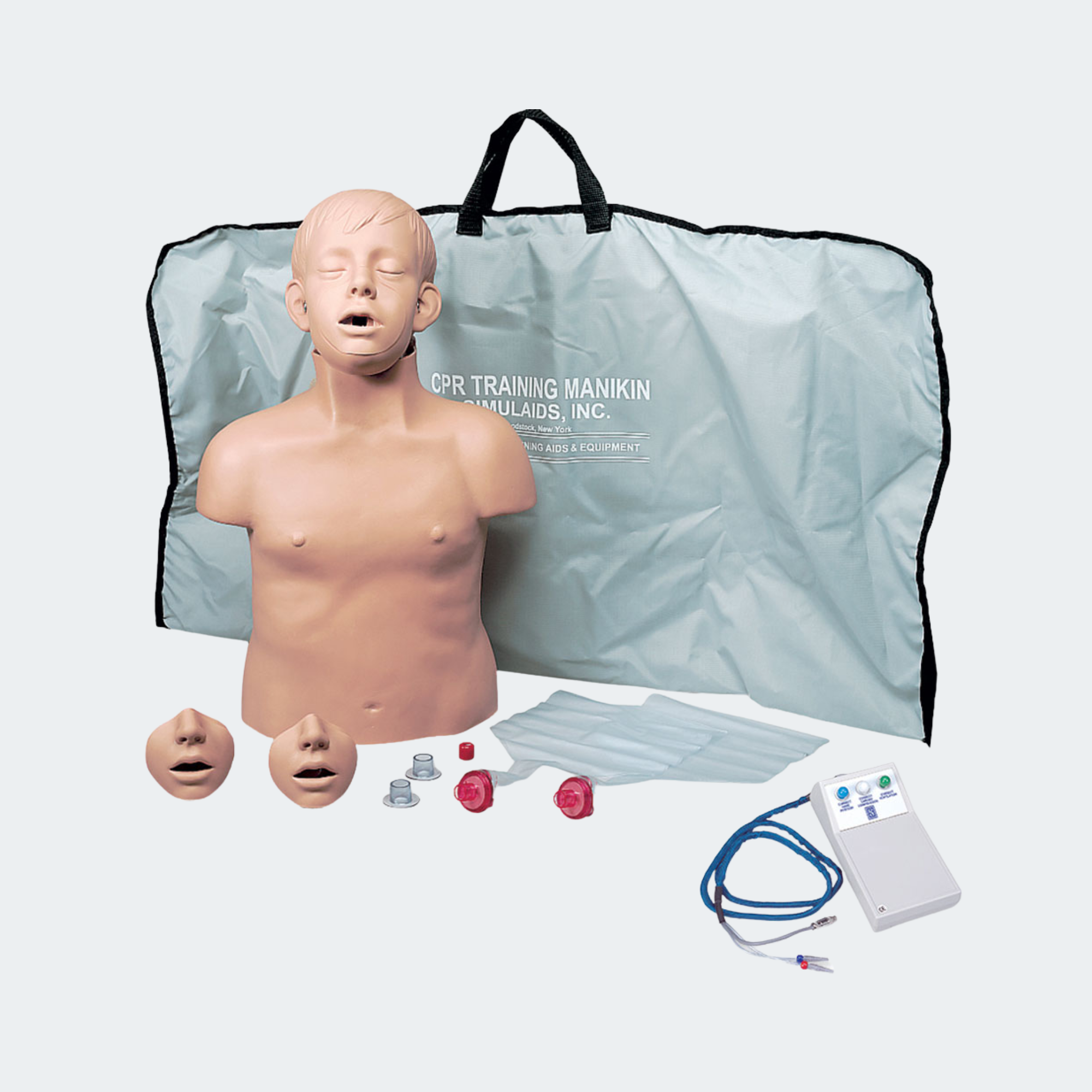 Simulaids Brad Jr Manikin w/Electronics & Carry Bag, 100-2275