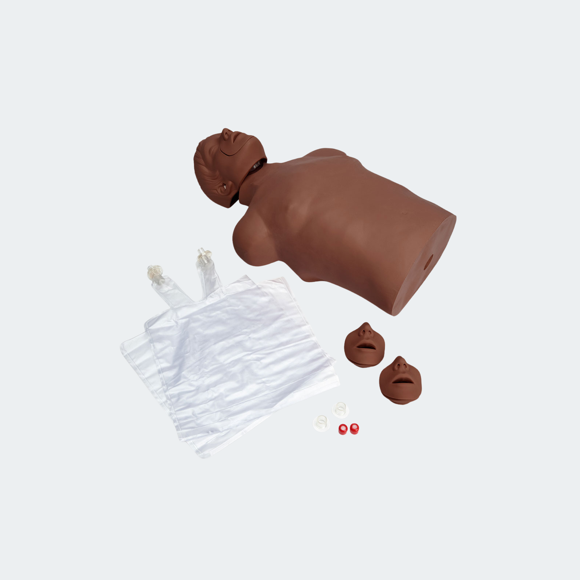 Simulaids CPR Brad Ethnic Manikin w/Carry Bag