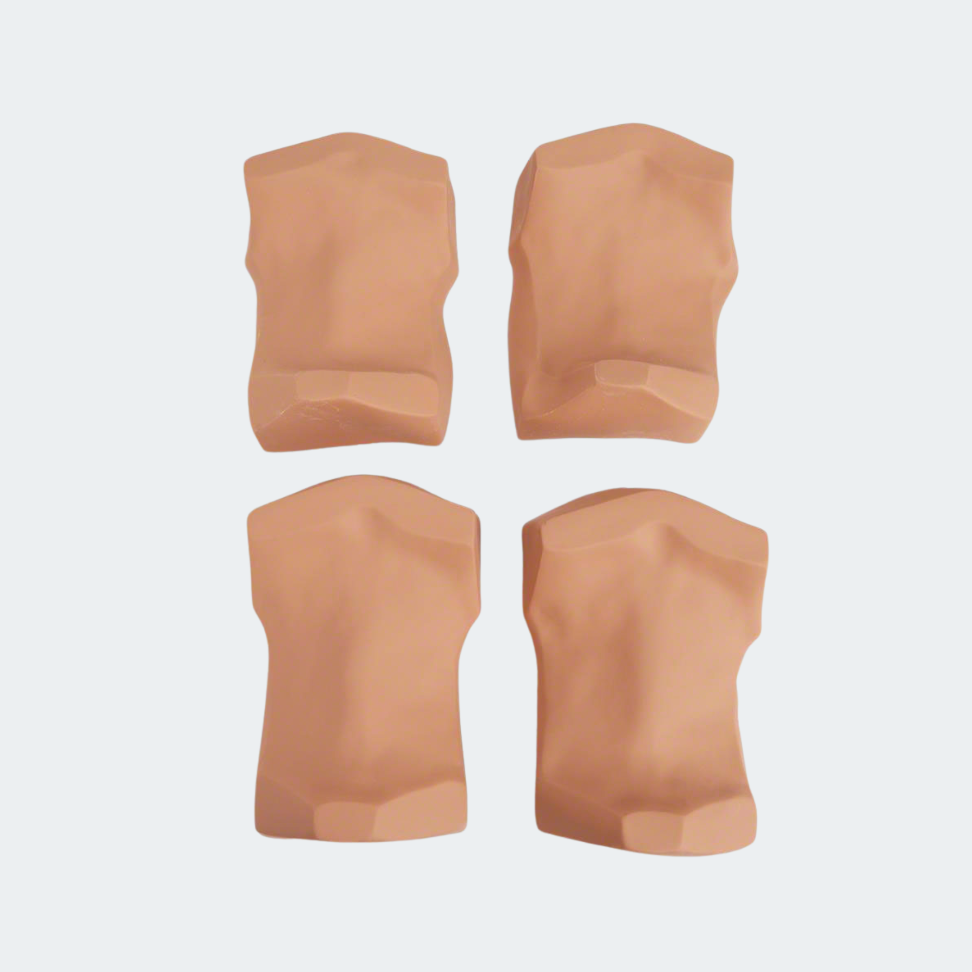 Simulaids Overlay Skins for the Deluxe Cricothyrotomy Trainer - 4-Pack