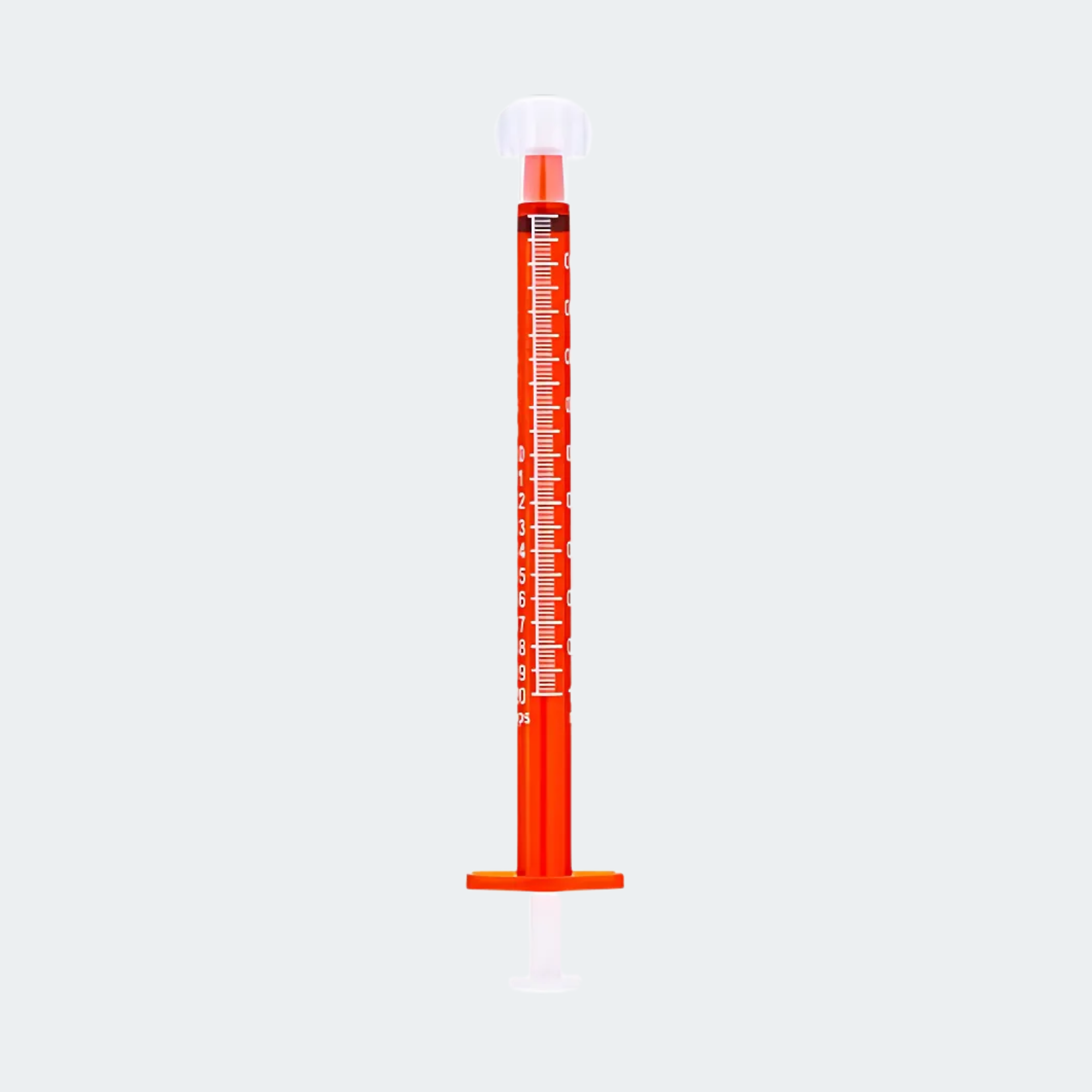 Sol-M 1mL Oral Syringe Amber w/ Tip Cap - O-Ring SKU:ORL074