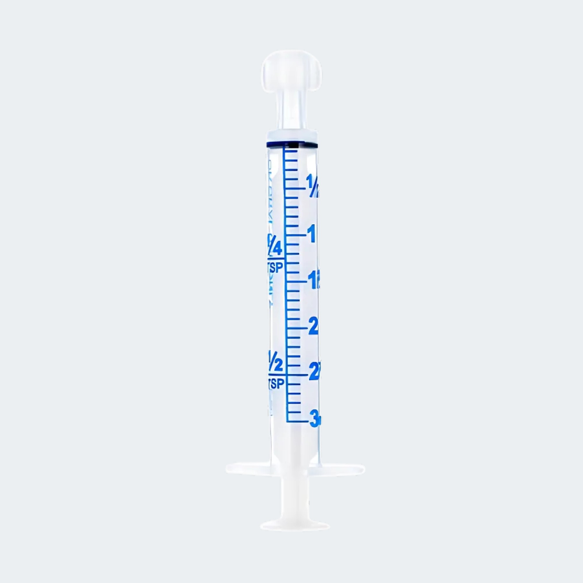 Sol-M 3mL Oral Syringe Clear with Tip Cap - O-Ring SKU:ORL071