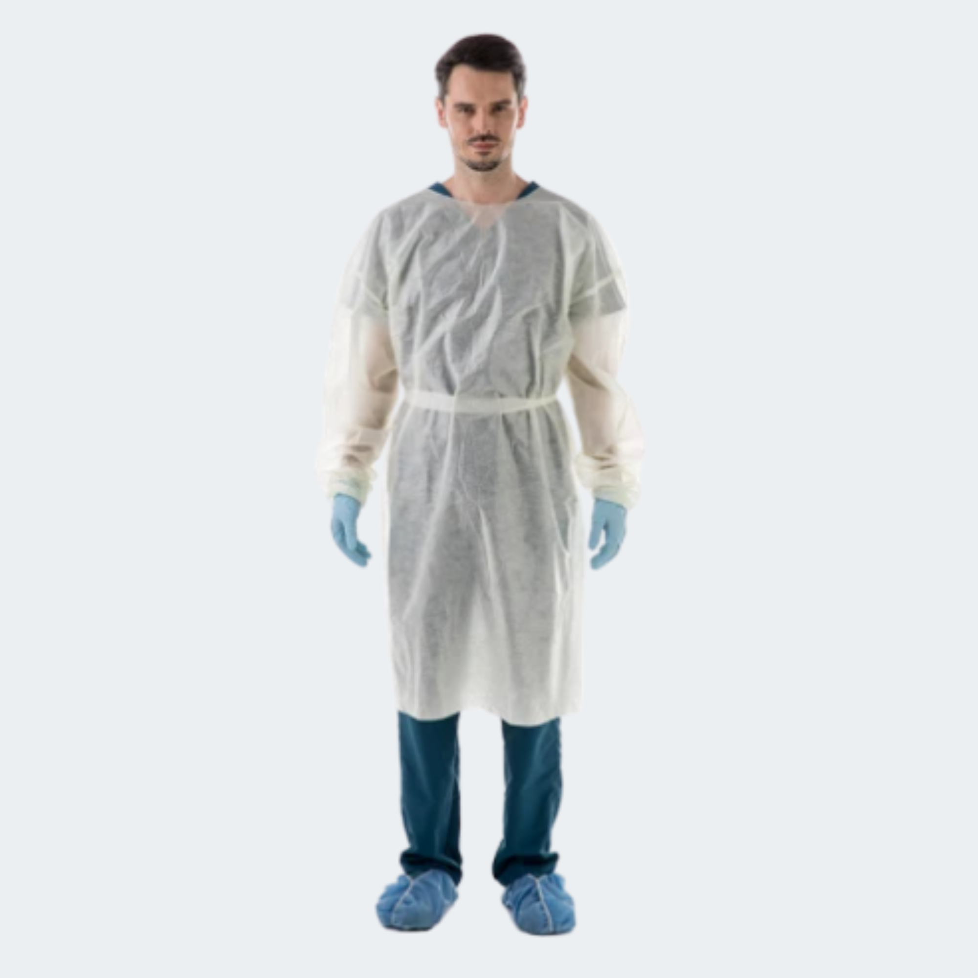 Sol-M AAMI Level 2 Isolation Gown Over-the-Head - Xlarge SKU:IG004XL