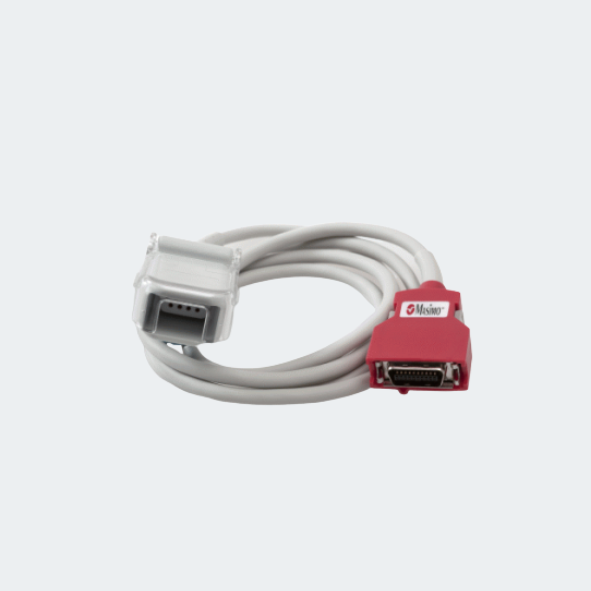 SpO2 MNC Patient Cable, Reusable, Red for Zoll X Series Monitor/Defibrillator