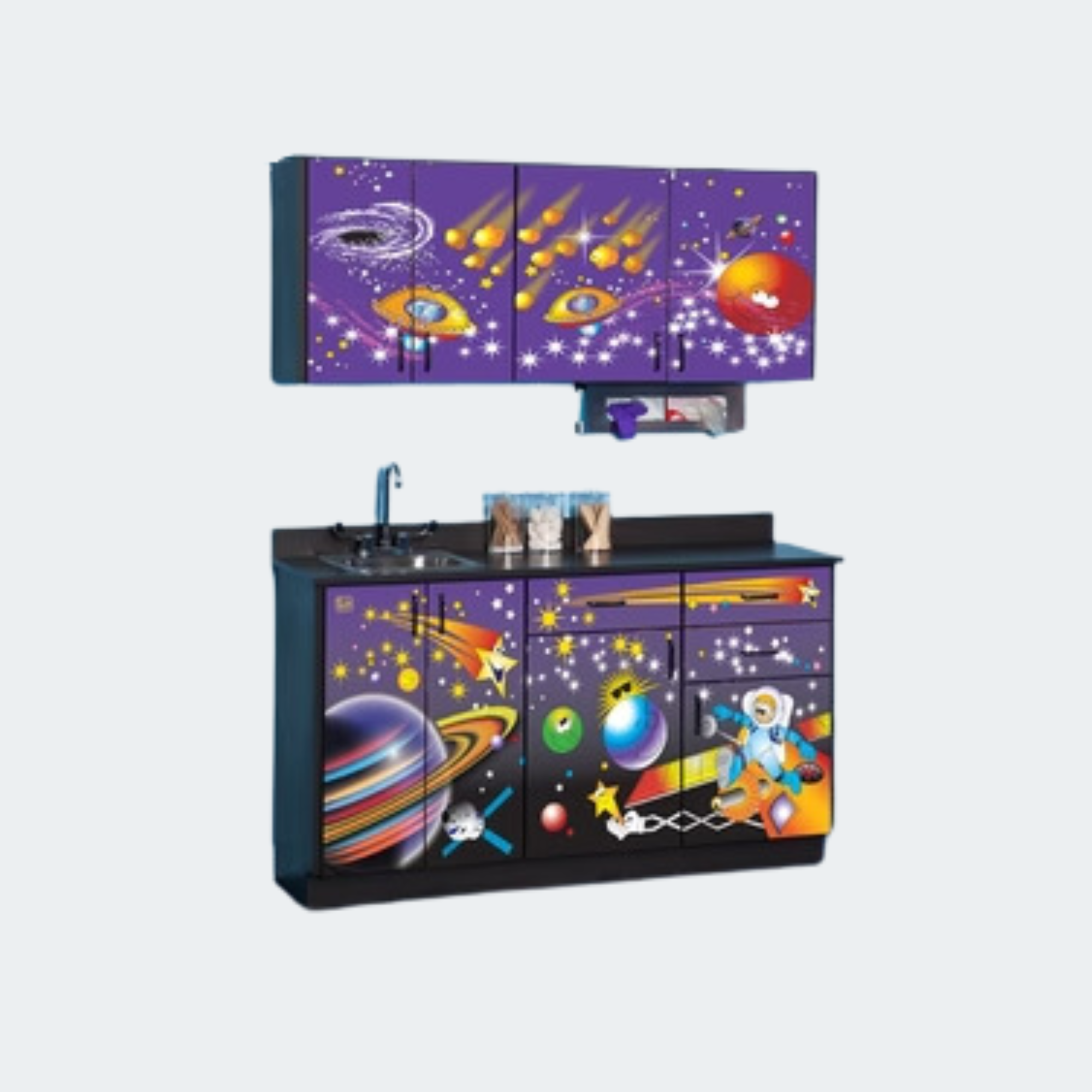 Space Place base and wall Cabinets