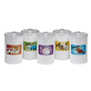 Labeled, Opaque Plastic, Animal Pals, Sundry Jars