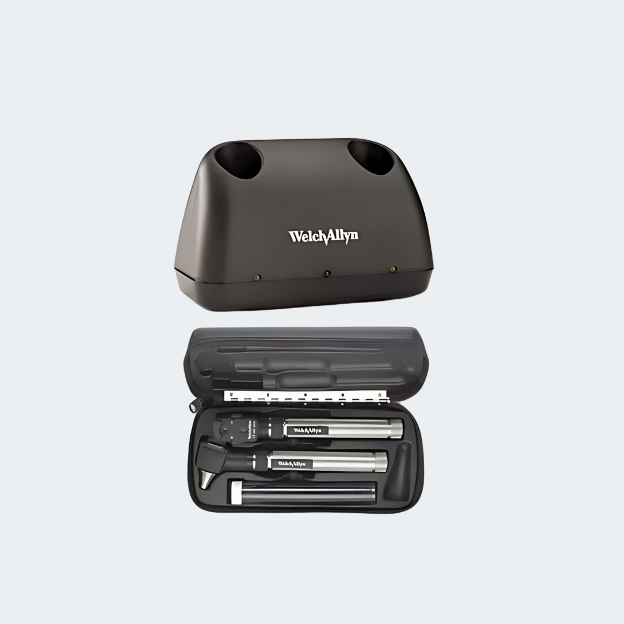 Welch Allyn 92850 PocketScope 2.5 V Rechargeable Halogen Diagnostic Set with Hard Storage Case