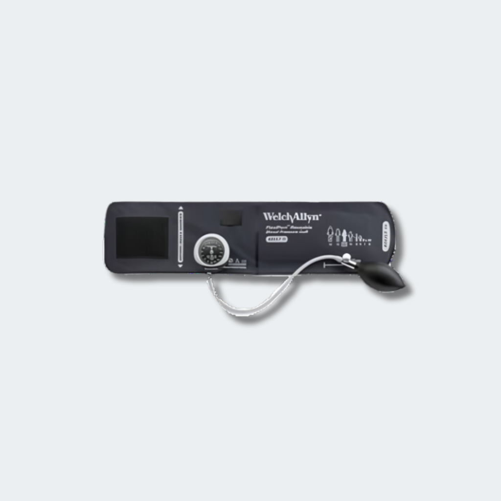 Welch Allyn DuraShock DS45 Integrated Aneroid Sphygmomanometer; Gear Free, Shock Resistant,
