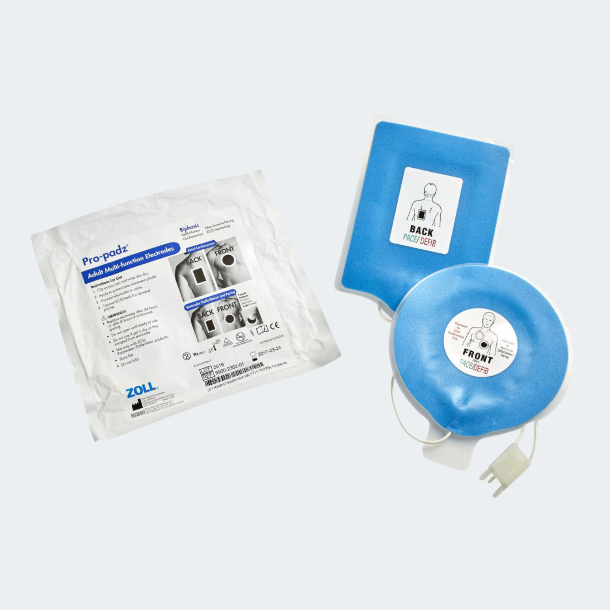 ZOLL Pro-padz Biphasic Multi-Function Electrodes