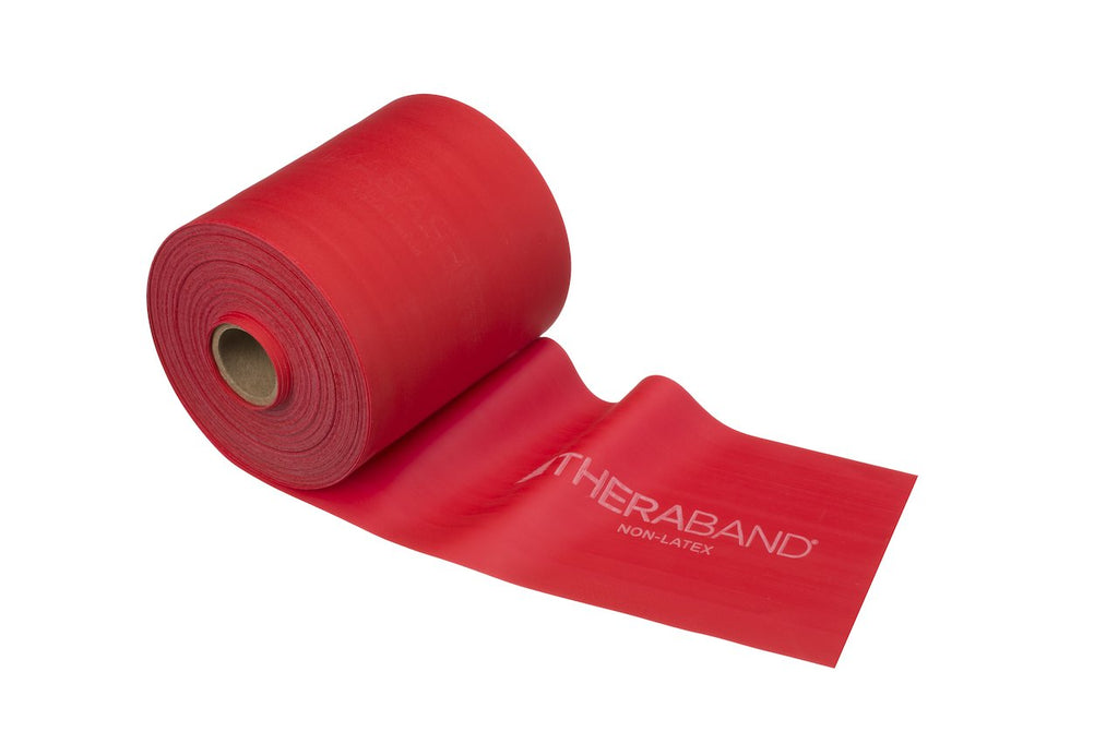 TheraBand Professional Non-Latex Resistance Bands Red- MediumAli MedTherabandAOSS Medical Supply