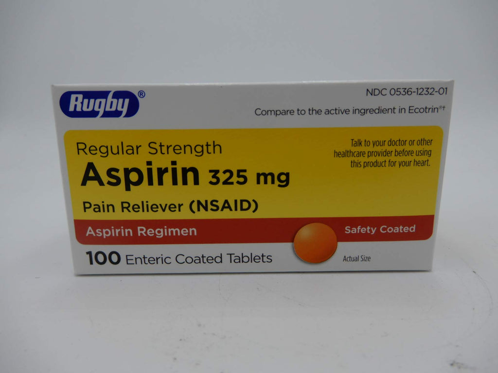 Aspirin Coated 700437 Tablet 325mg (100EA/BO)