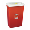 Sharps Container 18 Gallon w/ Sliding Lid, Red