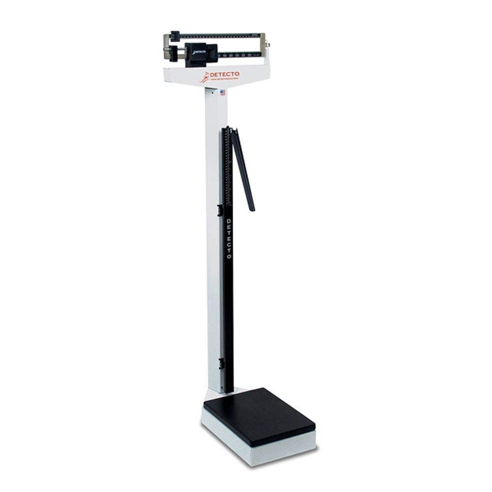 Cardinal Detecto 439 400 lb. Eye-Level Mechanical Beam Physicians Scale with Height Rod
