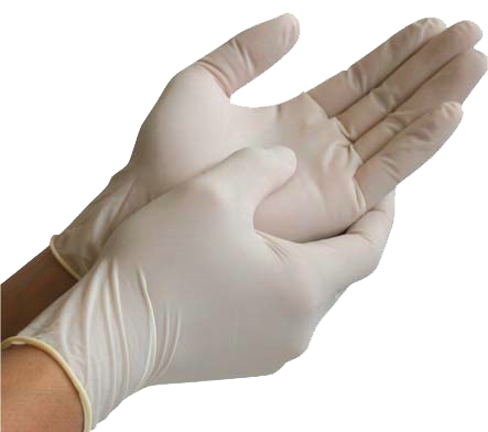 AOSS TrueDerma LATEX PF Exam Gloves (CASE)