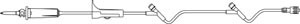 BBraun Administration Set - 15 Drops / mL Drip Rate 84 Inch Tubing 2 PortsB. BraunAdministration SetAOSS Medical Supply