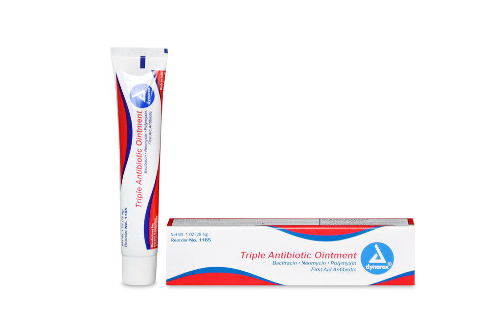 Dynarex 1185 Triple Antibiotic Ointment, 1 oz TubeDynarexFirst AidAOSS Medical Supply
