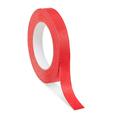 Cantech Masking Tape, Red, 3/4